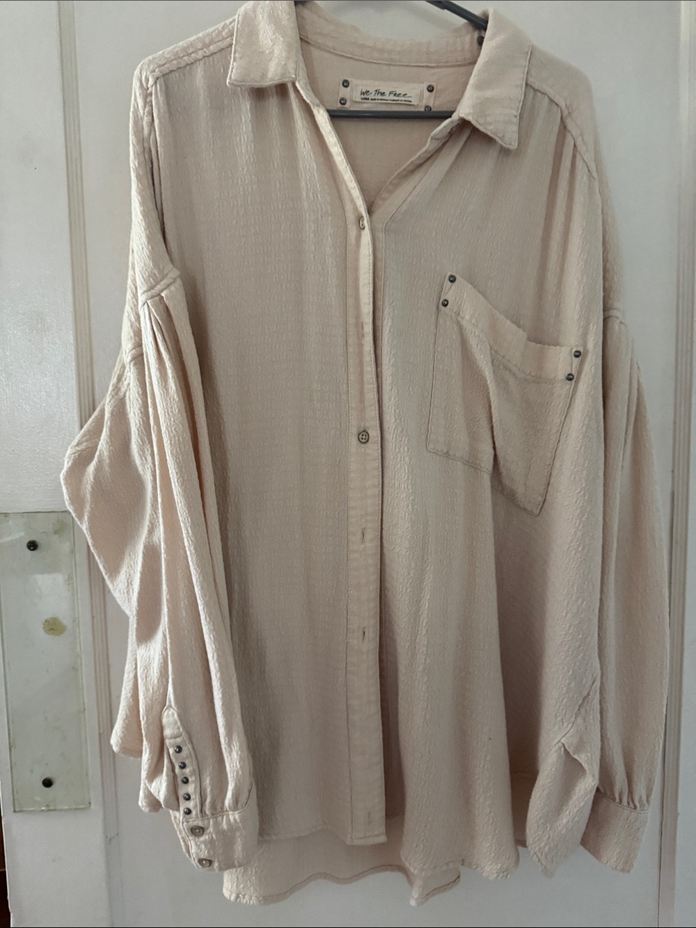 We the Free tunic button down